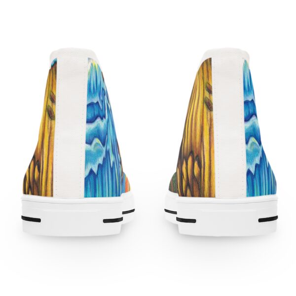 Sacred Feminine - Aquarium Beach - Women's High Top Sneakers - Image 3